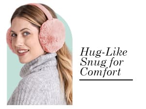 Brook + Bay Ear Muffs Winter Women - Winter Ear Muffs for Women - Adjustable Fluffy Folding Earmuffs - Women's Earmuffs