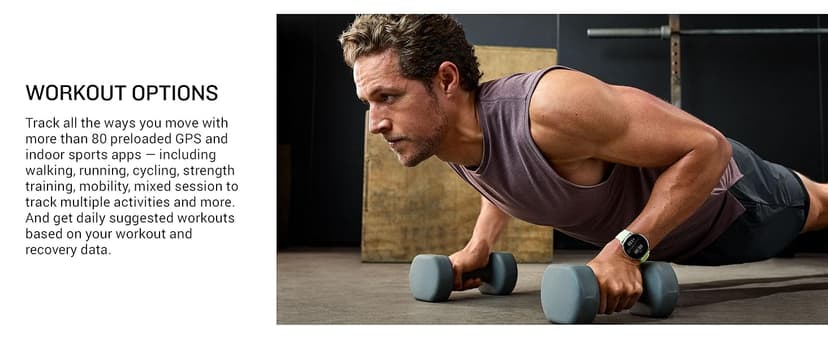 Garmin Venu® 4, 45mm, Advanced Health and Fitness GPS Smartwatch, Bright and Colorful Display, Built-in Flashlight, 12 Days of Battery Life, Slate with Black Silicone Band