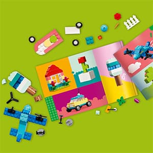 LEGO Classic Vibrant Creative Brick Box Building Blocks - Sensory & Learning Toys for Boys & Girls, Ages 4+ Years - Pretend Play Preschool Toys - Gift for Christmas - 11038