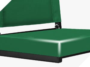 Fragess Kayak Seats with Back Support & Adjustable Shoulder Straps - Universal Padded Kayak Seat Cushion & Paddle Board Seat for SUP, Canoe, Fishing Boats (Hunter Green)