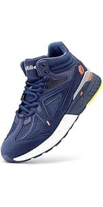 FitVille Extra Wide Walking Shoes for Men Wide Width Sneakers for Flat Feet Heel Pain Relief - Rebound Core