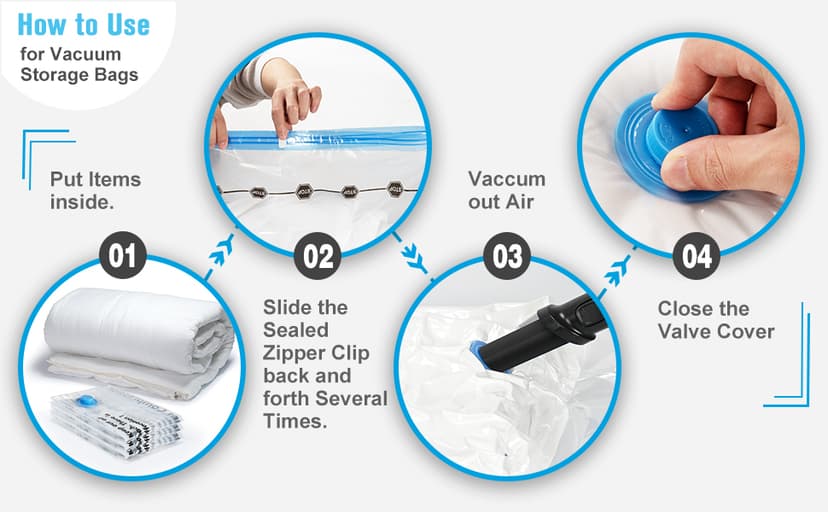 BoxLegend Vacuum Storage Bags with Large Size Hand Pump 8 Jumbo 31.5’’x39.37’' Thickened Vacuum Seal Bags for Clothing Space Saving Vacuum Pack Storage Bags for Pillow Comforters Bedding