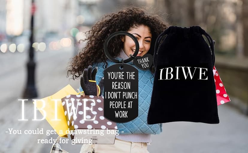 Ibiwe Gifts for Friends Female Work Bestie Funny Birthday Retirement Farewell Best Boss Lady Gifts For Women