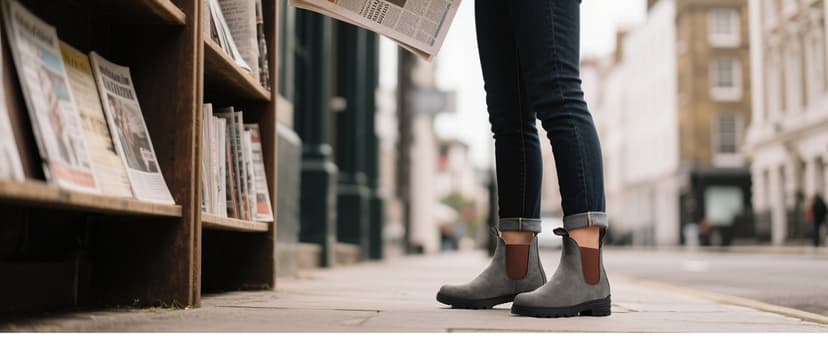 Cestfini Outdoor Chelsea Hiking Boots For Women