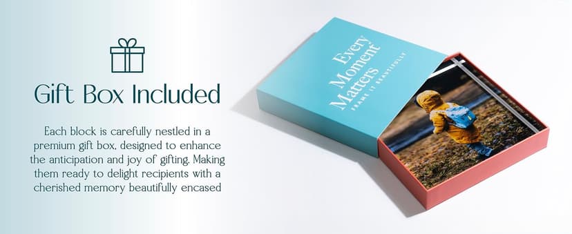 Acrylic Photo Block, Custom Photo Gifts, 3.5x3.5" | 0.6" Thick | Personalized Acrylic Print B0DBQVK5H1