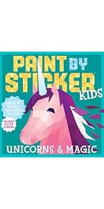 Paint by Sticker Kids (Official): Rainbows Everywhere!: Create 10 Pictures One Sticker at a Time! 1523517751