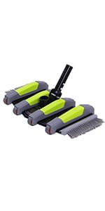 Sepetrel Upgrade Pool Vacuum Head with Side Brush & Universal Rotatable Hose Adapter,Weighted Triangular Shape(Safe for Vinyl Liner Pool)