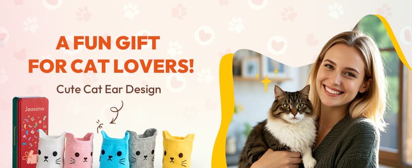 Jeasona Women's Cat Socks Cat Gifts Cute Animal Socks Dog Owl Gifts for Women