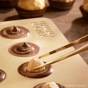 Individually wrapped hazelnut chocolate, gourmet chocolate candy for gifting a sweet treat or snacking Ferrero Rocher Chocolate Candy, Hazelnut Milk Chocolates, 42 Ct, 18.5 oz B07W738MG5
