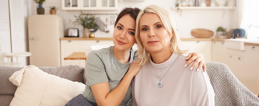 Silver Compass Necklace for Women Birthday Gifts for Wife Anniversary Necklace for Women Rose Flower Birthstone Necklaces for Wife Jewelry for Womens Girlfriend Mom Daughter