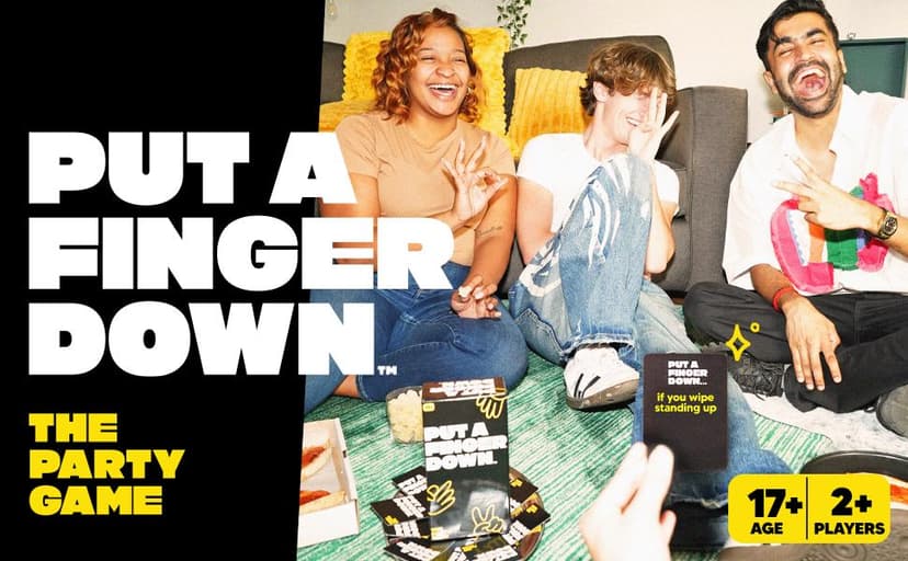Put A Finger Down - Hilarious Party Card Game, Game Night, Parties, Big and Small Groups | Fun Social Icebreaker with 400 Cards for 2+ Players