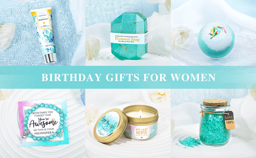 Birthday Gifts for Women, Gifts for Women, Mom, Wife, Girlfriend, Sister, Friends, Her, Relaxing Spa Gifts Basket Self Care Gifts, Christmas, Valentine's Day, Mother's Day Gifts