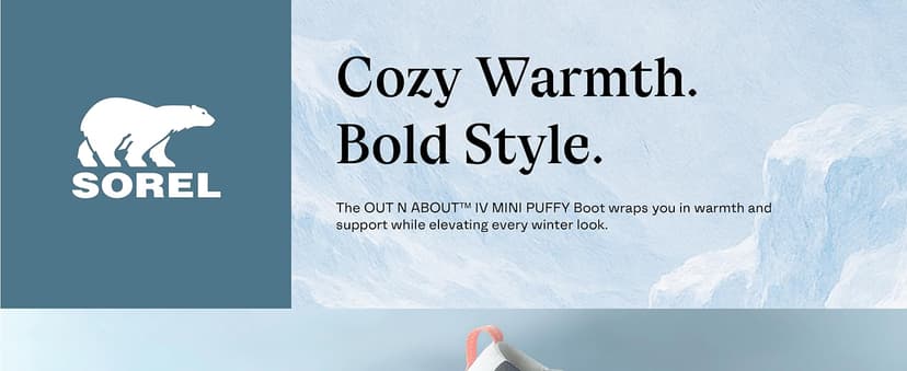 Sorel Women's Out N About IV Mini Puffy Insulated Slip-On Boots