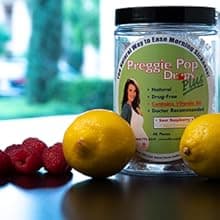 Preggie Pop Drops Morning Sickness Relief for Pregnant Women. Assorted Yummy Candy Drops for Pregnancy. 48 Count