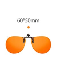 Goiteia Red Clip on Blue Light Blocking Glasses for Sleep-Block Blue & Green Light-Fast and Sound Sleep/Relieve Eye Strain