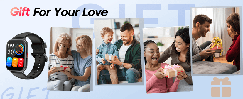 RUIMEN Smart Watches for Women Men (Answer/Make Calls, 2 Bands Included), 1.8" Smartwatch for iOS/Android Phones, Fitness Tracker Heart Rate/Sleep Monitor Digital Watch Waterproof Milky White