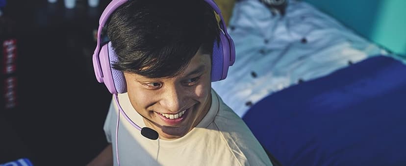 JBL Quantum 100M2 - Wired Over-Ear Gaming Headset with omnidirectional, Detachable mic with Mute Option and Fabric-Covered Memory Foam Ear Cushions, Compatible with All Platforms (Black)