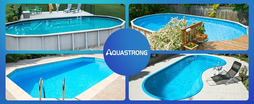 AQUASTRONG Above Ground Pool Pump 115v High Flow 1.25"&1.5''adapter Powerful Self Primming Swimming Pool Pumps with Filter Basket,4332GPH 3/4 HP with Timer