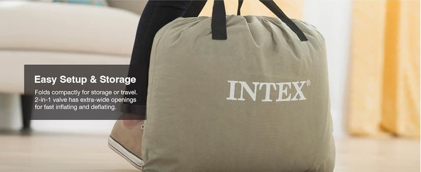 Intex Inflatable Ultra Lounge Chair With Cup Holder And Ottoman Set (4 Pack)