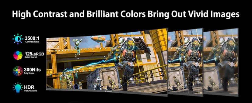 SANSUI 32 Inch Curved 240Hz Gaming Monitor High Refresh Rate, FHD 1080P Gaming PC Monitor HDMI DP1.4, Curved 1500R, 1Ms MPRT, HDR,Metal Stand,VESA Compatible(DP Cable Incl.)