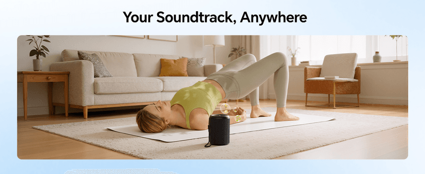 Powerful HD Sound, Dynamic Lights, 15H Playtime, BT 5.3, TWS Pairing, IPX5 Beach|Camping|Pool Accessories, Halloween Music Portable Bluetooth Speaker Gift Ideas: Outdoor Travel Essentials Waterproof B0CX1FRR27