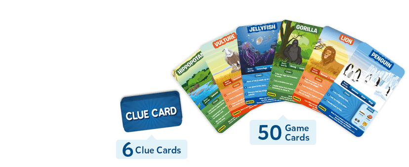 Skillmatics Guess in 10 Animal Planet, Card Game, Perfect for Boys, Girls, Kids, Teens, Adults Who Love Animals, Trivia Games, Travel Games, Screen-Free Fun, Gifts for Ages 6, 7, 8, 9, 10, and Up