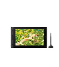 HUION Kamvas 13 (Gen 3) Drawing Tablet with Screen,13.3" Full-Laminated Art Tablet with Anti-Sparkle Canvas Glass 2.0, 99% sRGB, PenTech 4.0, 16384 Pen Pressure, Dual Dial for PC, Mac, Android, Black