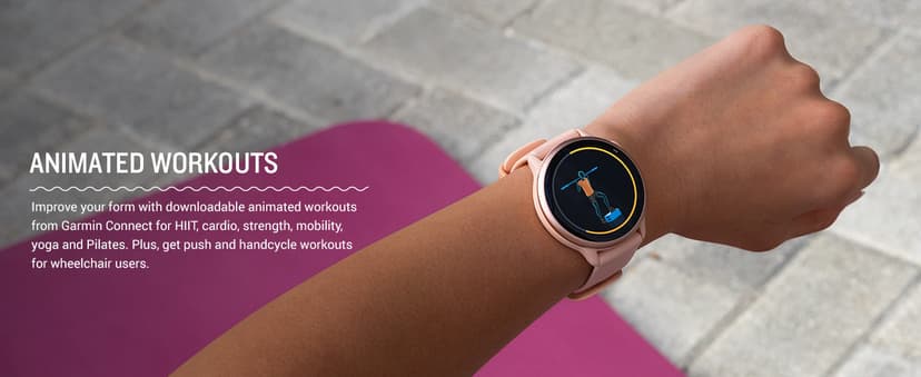 Garmin vívoactive® 6, Health and Fitness GPS Smartwatch, AMOLED Display, Up to 11 Days of Battery, Slate with Black Band