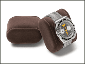 TAWBURY 6 Slot Watch Box for Men - Luxury Watch Jewelry Box for Men with Storage for Sunglasses, Cufflinks | Men's Jewelry Box with Watch Storage | Watch Display Case (Brown)