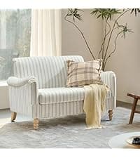 The support you need Classic 3-Seater Sofa with Premium Leather Upholstery, Stylish & Comfortable Sofa for Living Room or Office, Easy to Maintain & Long-Lasting Camel