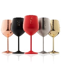 Gusto Nostro 60th Birthday Wine Glass - Happy 60th Birthday Gifts for Women/Men - Stainless Steel Wine Glass with Engraved Vintage Sixty Bday Quote, Luxury Box - Unique Gifts for 60 Year Old Woman,Man B0GGB4H1SW