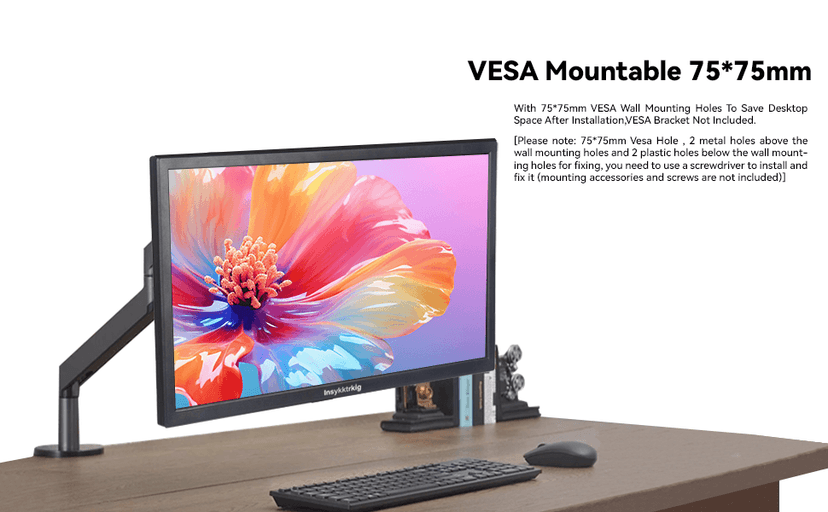 Touchscreen Monitor 21.5" FHD 1080P Multi-Touch Screen HDMI VGA Type-B Dual Speakers,75Hz,VESA,Brightness 300cd/m²,Tilt Adjust,PC Office Laptop Business Computer Desktop Touch Display