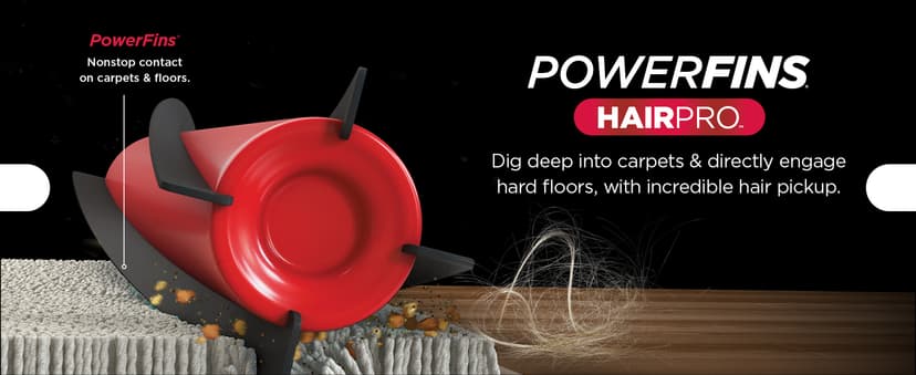 Shark HZ702 Ultralight PetPro Corded Stick Vacuum with PowerFins HairPro Odor Neutralizer Technology, Wine Purple