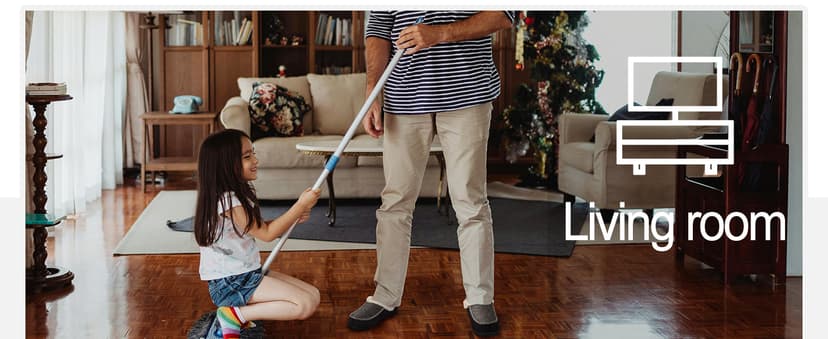 ATHMILE Men's Slippers Slip On Moccasin, Indoor Outdoor Warm Fuzzy Comfy House Shoes, Fluffy Wide Loafer Home Bedroom Slippers