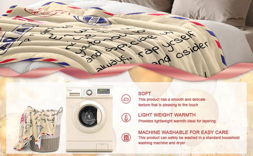 Gifts for Girlfriend Blanket Birthday Gifts for Girlfriend from Boyfriend Christmas Blanket Throw Blanket 60x50