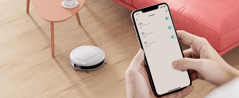 Lefant Robot Vacuum Cleaner, Strong Suction, 120 Mins Runtime, Slim, Low Noise, Automatic Self-Charging, Wi-Fi/App/Alexa Control, Ideal for Pet Hair Hard Floor and Daily Cleaning, M210
