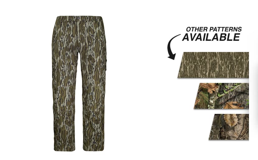 Mossy Oak Men's Men's Lightweight Camo Hunting Pants Tibbee