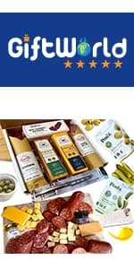 Cheese Gift Baskets Assortment Bundle with 5 items - Gourmet Food Gifts for Men and Women, Food for Charcuterie Board, Cheese Sampler for Corporate and Family Occasions, Thanksgiving and Christmas Gifts