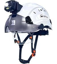 Construction Safety Helmet ABS Hard Hat Adjustable Ventilation System Hardhats Industrial Work Head Protection for Men Certified ANSI/ISEA Z89.1