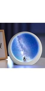 mamre Golden Sunset Lamp Gifts Idea Anniversary Valentine’s Birthday Mother's Day Gifts Home Decoration Unique Table Lamp Gift