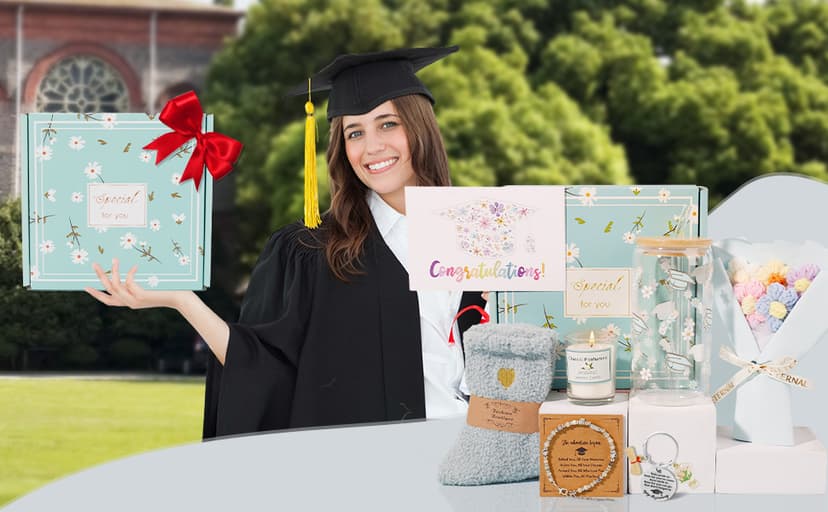 Graduation Gifts for Women 2026, College High School Graduation Gifts Box Set, Graduation Presents Ideas for Women, Daughter, Girl, Nurses, Best Friend, Sister B0GLJ375F7