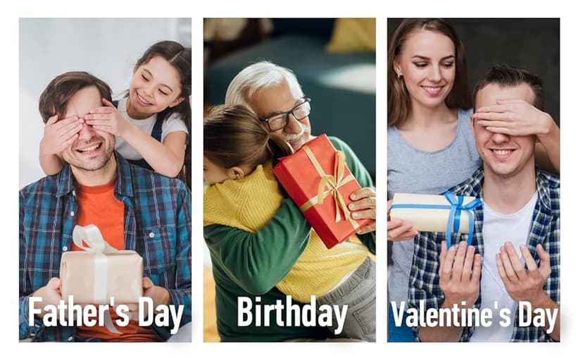 EDSG Mens Bracelet Personalized Custom Bracelets for Men Leather Engraved Bracelet Gift for Boyfriend Husband Dad Bestman Gift for Valentines Day Christmas, Birthday, Wedding, Anniversary, Father's Day