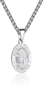 Zocomi To My Son Dad Brother Husband Grandson Grandpa Boyfriend Man Dog Tag Cross Necklace Christian American Flag Birthday Graduation Gifts Jewelry for Men Boys