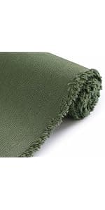 Foreate Waterproof Canvas Fabric by The Yard 600D Upholstery Fabric for Chairs 58" Wide Indoor Outdoor Water Resistant Canvas Polyester Material Sewing DIY Cloth, 1 Yard Pale Turquoise