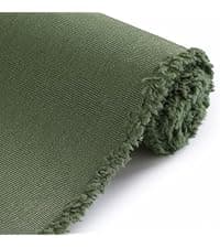 Foreate 600D Waterproof Canvas Fabric by The Yard 58” W Outdoor Upholstery Fabric for Chairs Indoor Polyester Material Patio Cushion Furniture Cover DIY Sewing, 1 Yard Light Grey