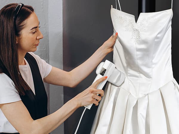 Dovety Steamer for Clothes, Portable Handheld Travel Steamer, Clothing Wrinkles Remover for Gament Steam, 1100W Powerful 2 In 1 Steamer&Iron, 100mL Water Tank Capacity, for 120V Home, Office, Travel