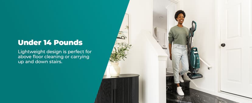 Kenmore Intuition Bagged Upright Vacuum Lift-Up Carpet Cleaner 2-Motor Power Suction with HEPA Filter, 3-in-1 Combination Tool, HandiMate for Floor, Pet Hair, 14pounds, Green