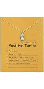 Baydurcan Friendship Anchor Compass Necklace Good Luck Elephant Pendant Chain Necklace with Message Card Gift Card