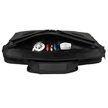 Taygeer Laptop Bag 15.6 Inch, Business Briefcase Gifts for Men Women, Water Resistant Messenger Shoulder Bag with Strap, Premium Office Bag, Carry On Laptop Case for Notebook/Computer/Laptop, Black