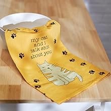 Primitives by Kathy Cotton Dish Towel Set - Dog Design, Kitchen/Bathroom Decor, Tea Towels, 28"x28"